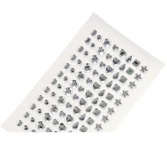 Strass Adhesif Diamant Assorti - Lot De 96 - 1